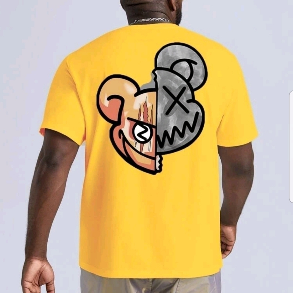 2/$15 MEN'S Cartoon Graphic Tee